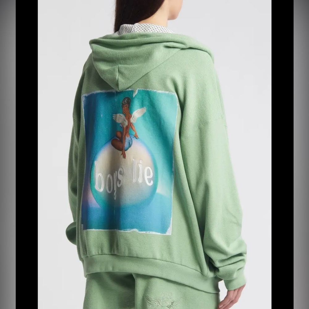 Boys Lie Green Hoodie